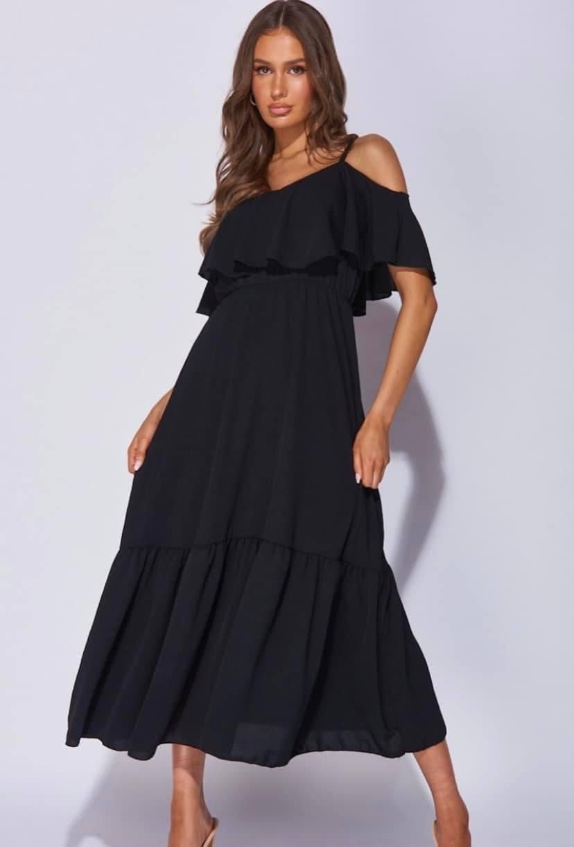 TIERED MAXI DRESS