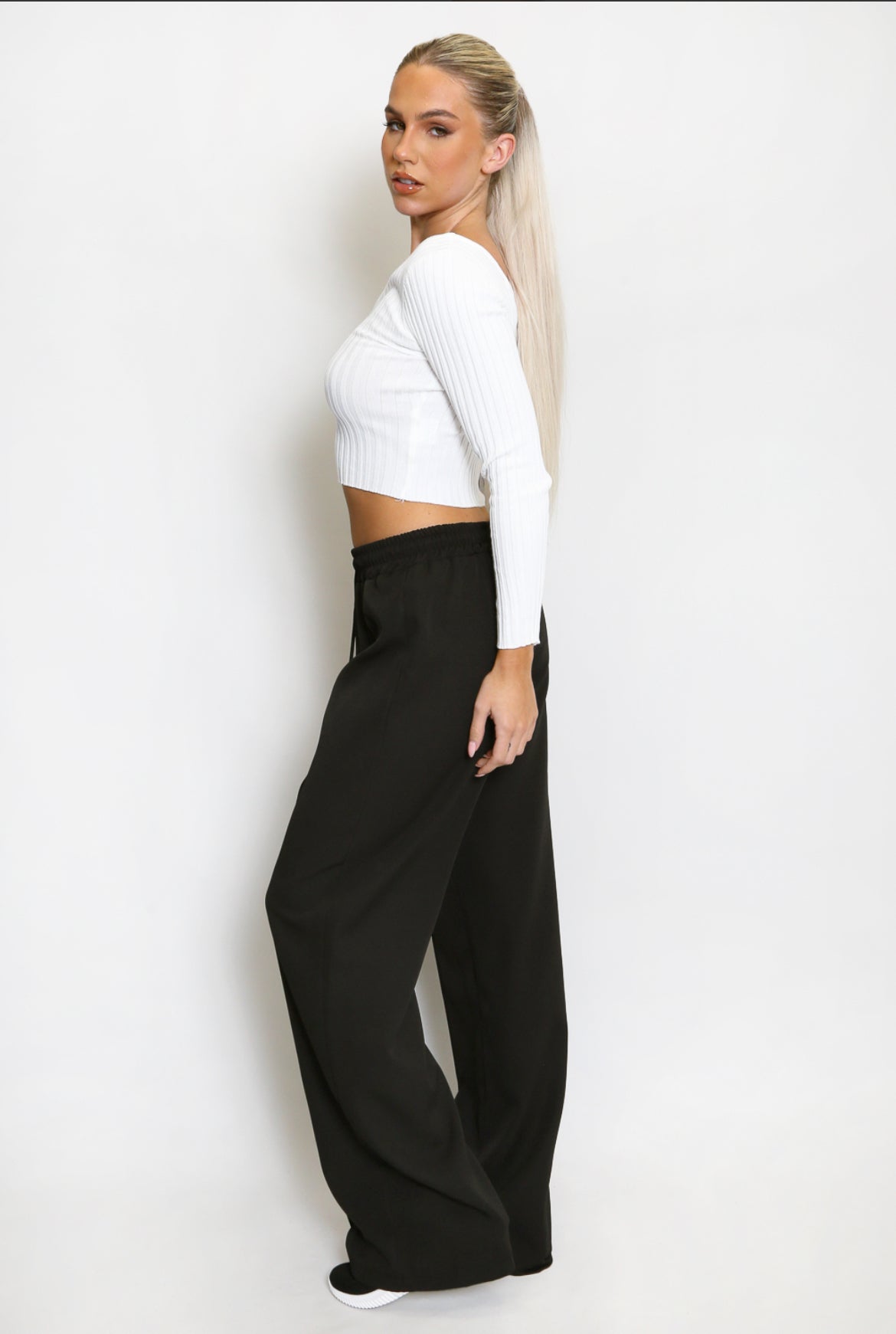 WIDE LEG TROUSER JOGGER