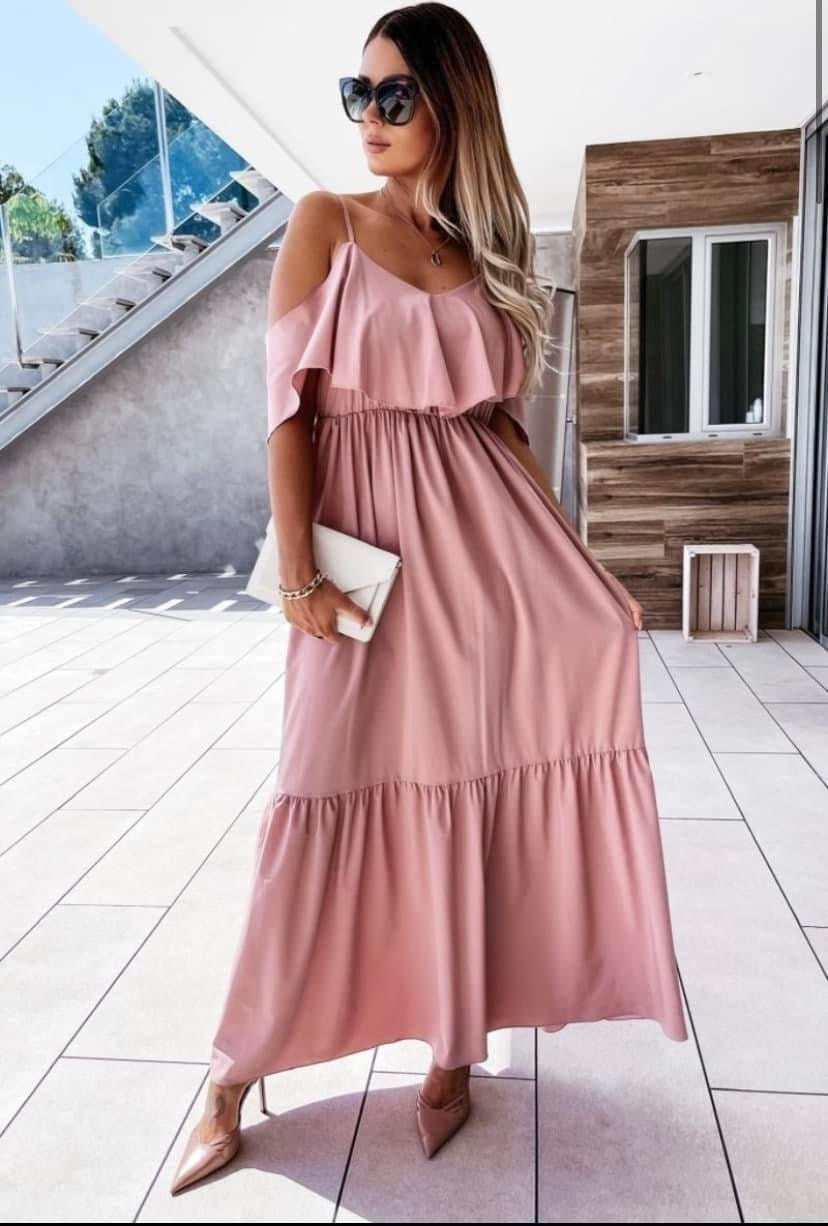 TIERED MAXI DRESS