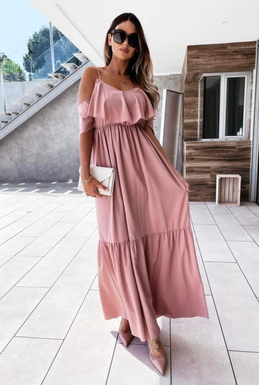 TIERED MAXI DRESS