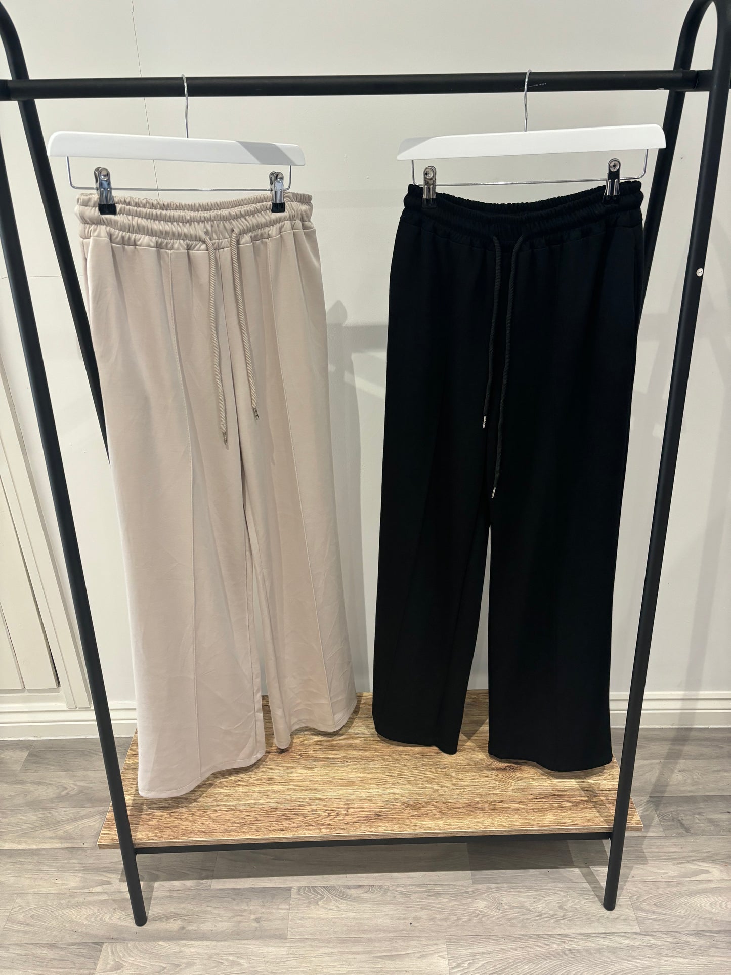 WIDE LEG LUXE JOGGER